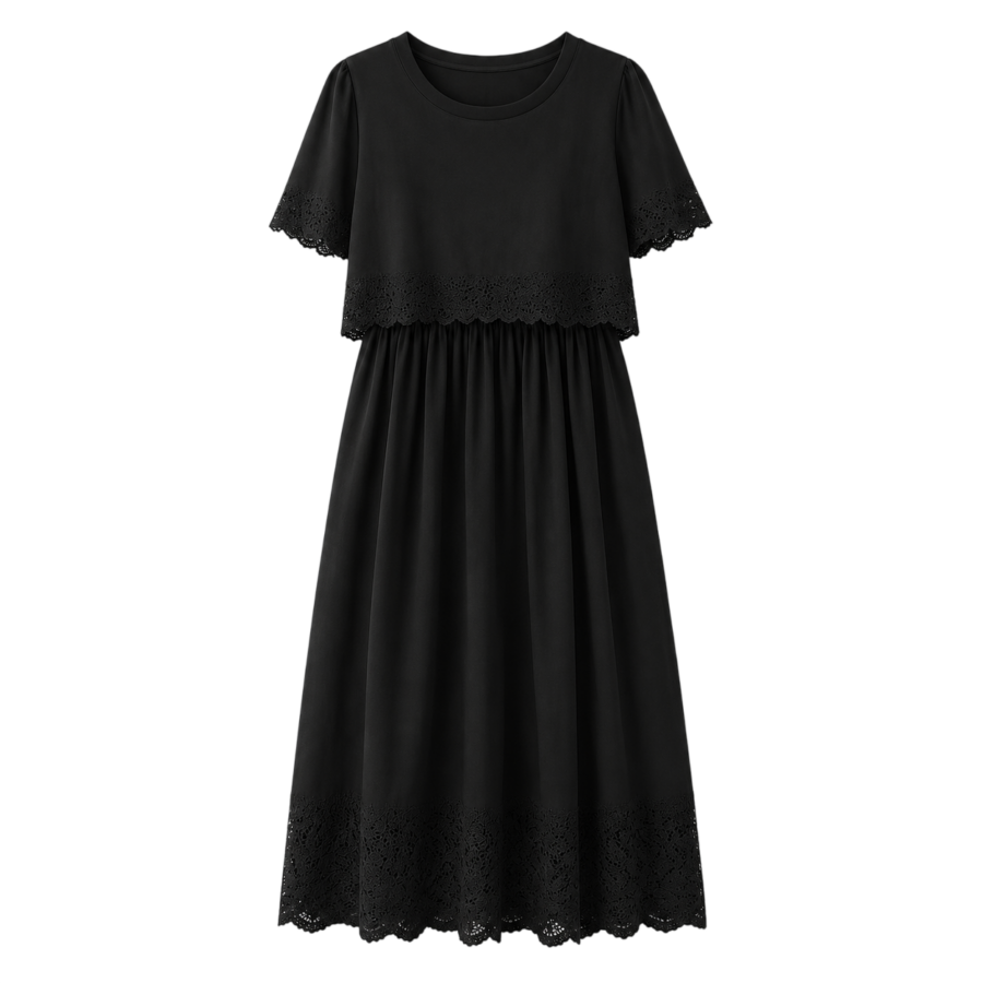 Elegant Linen Skirt Co-ord Set