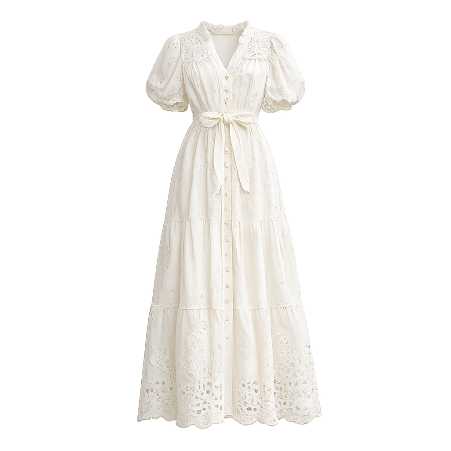 White Timeless Maxi Dress