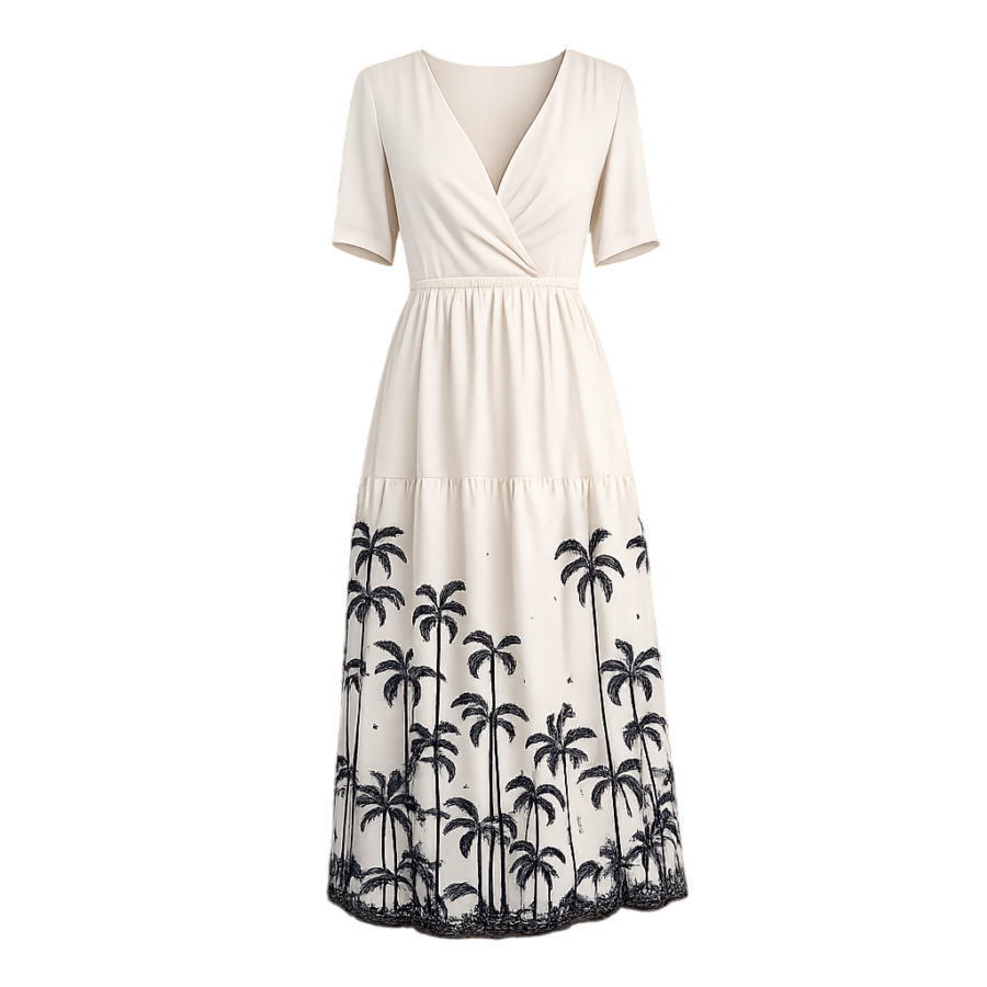 Floral Print Maxi Dress