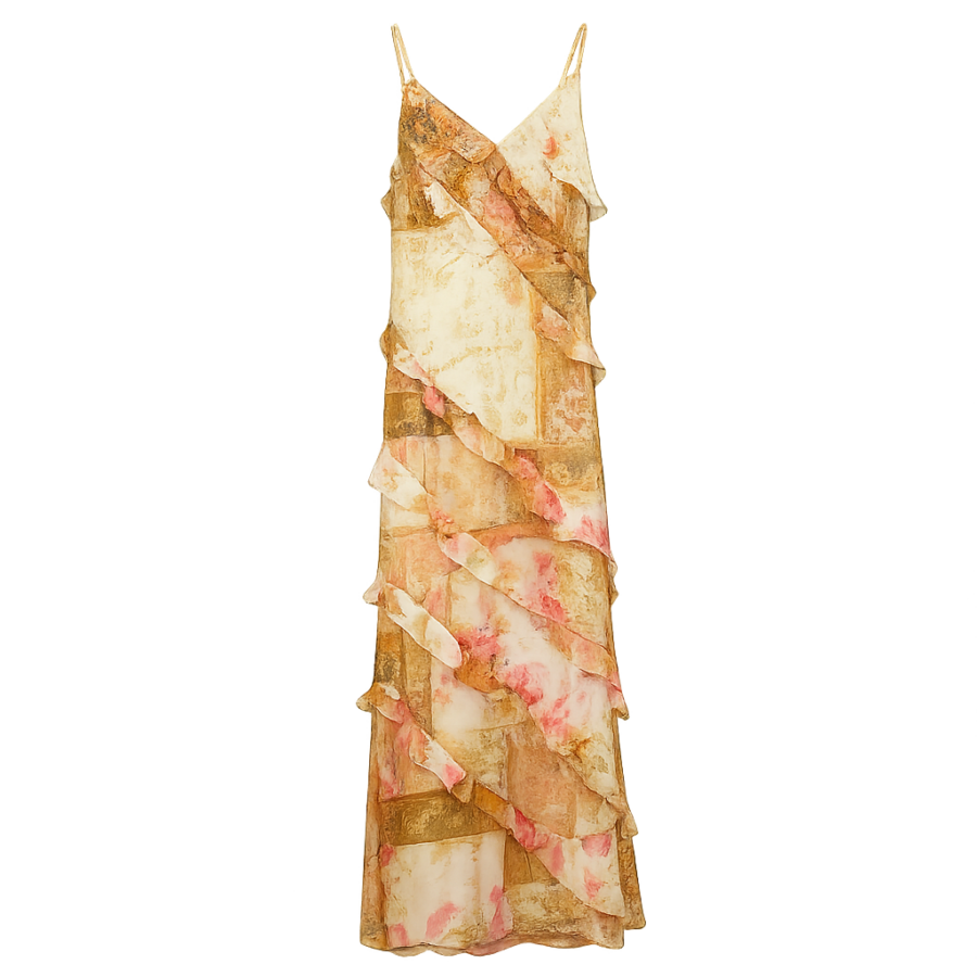 Floral Print Slip Dress